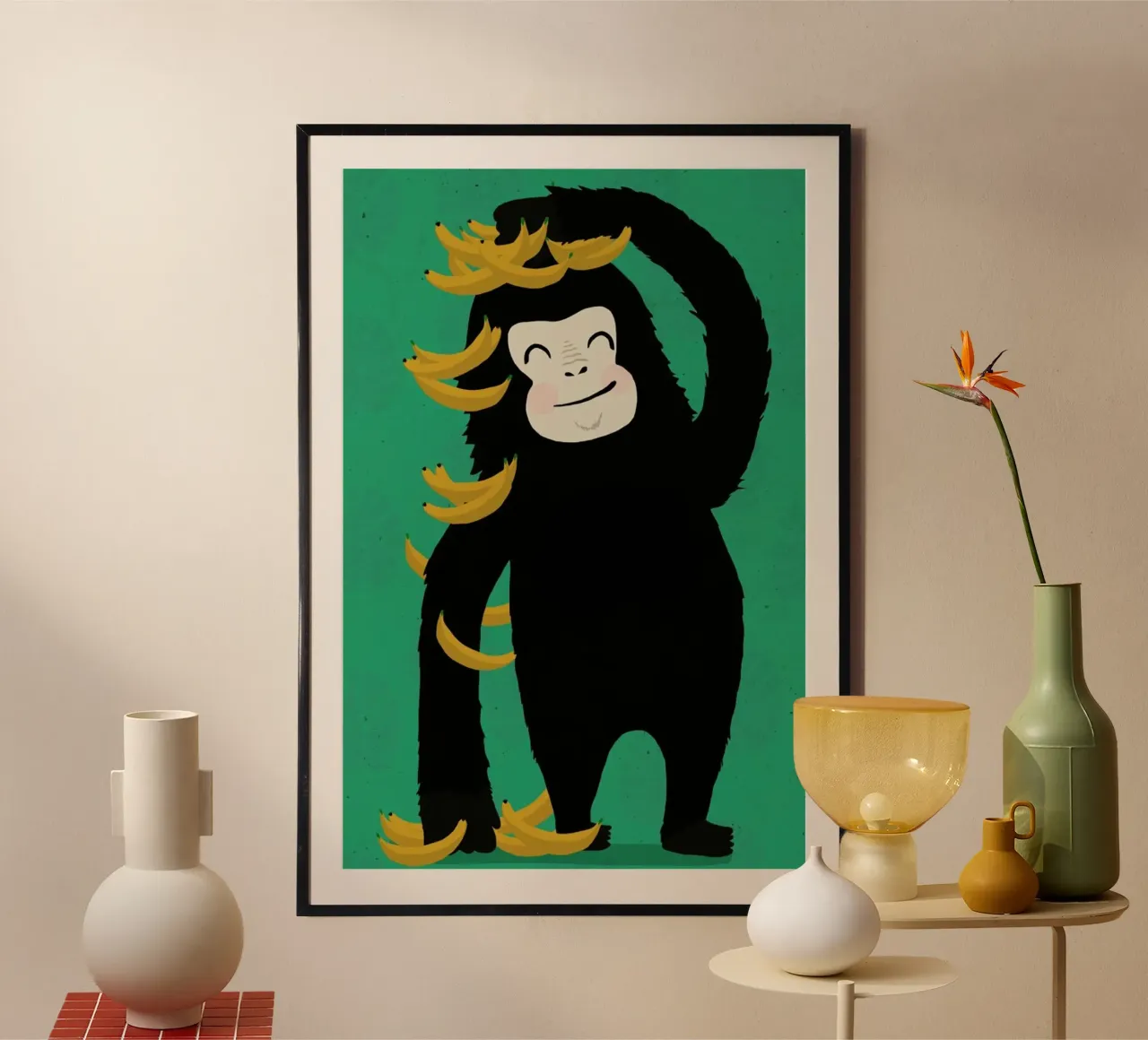 Gorilla Green poster da treechild