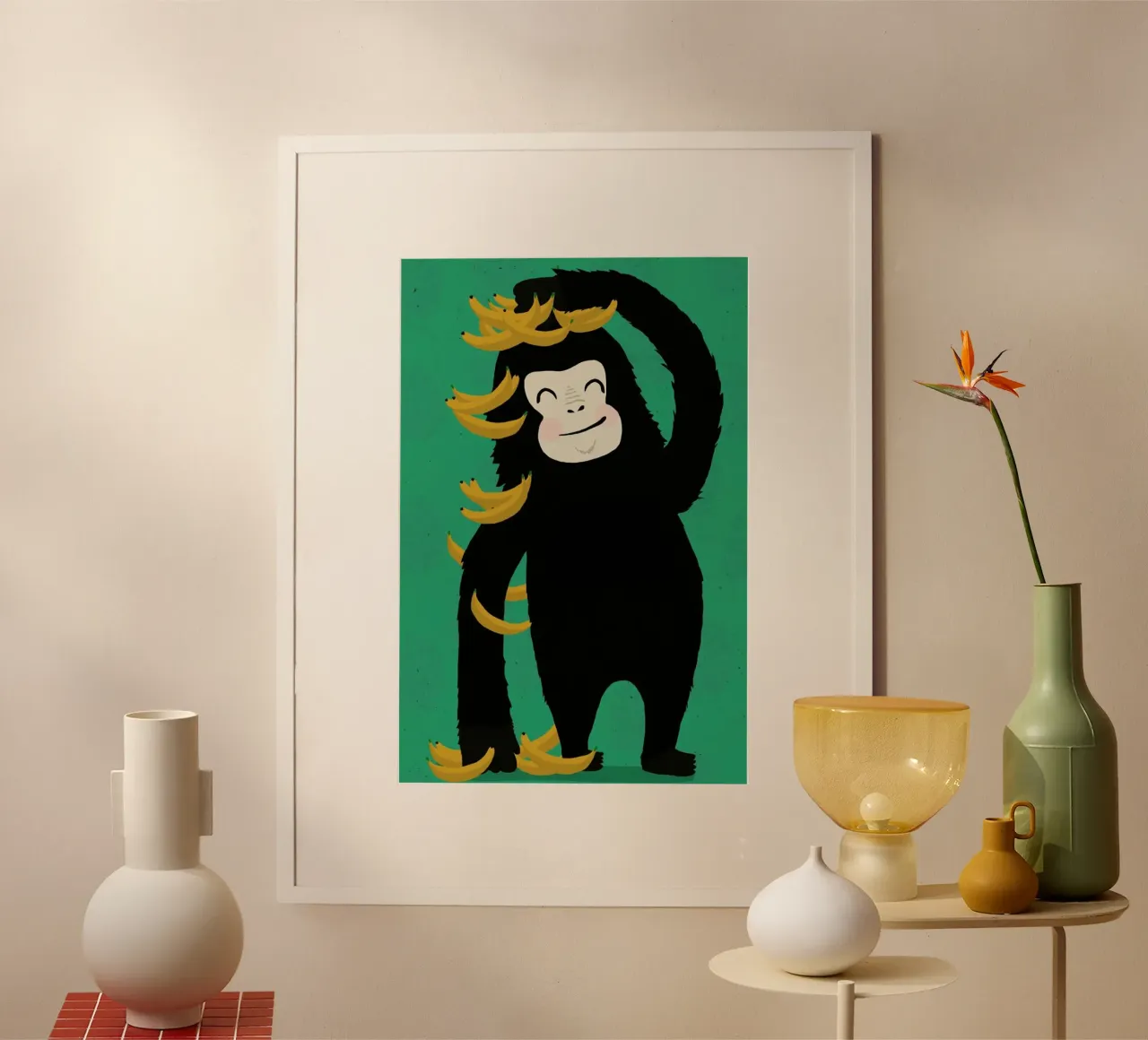 Gorilla Green poster da treechild