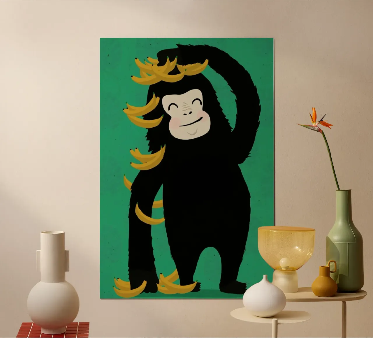 Gorilla Green poster da treechild