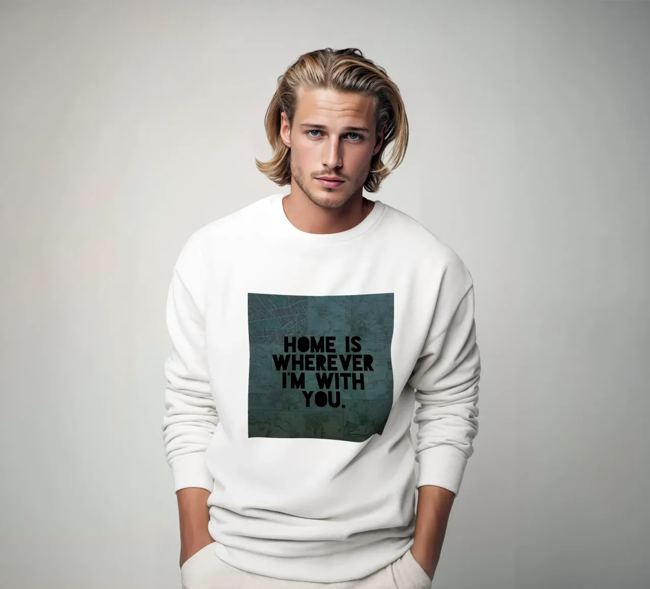 With You II Sweatshirt von Leah Flores