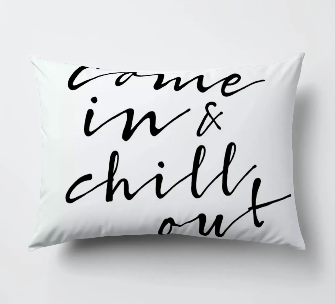 Chill Out decorative cushion by Amy & Kurt
