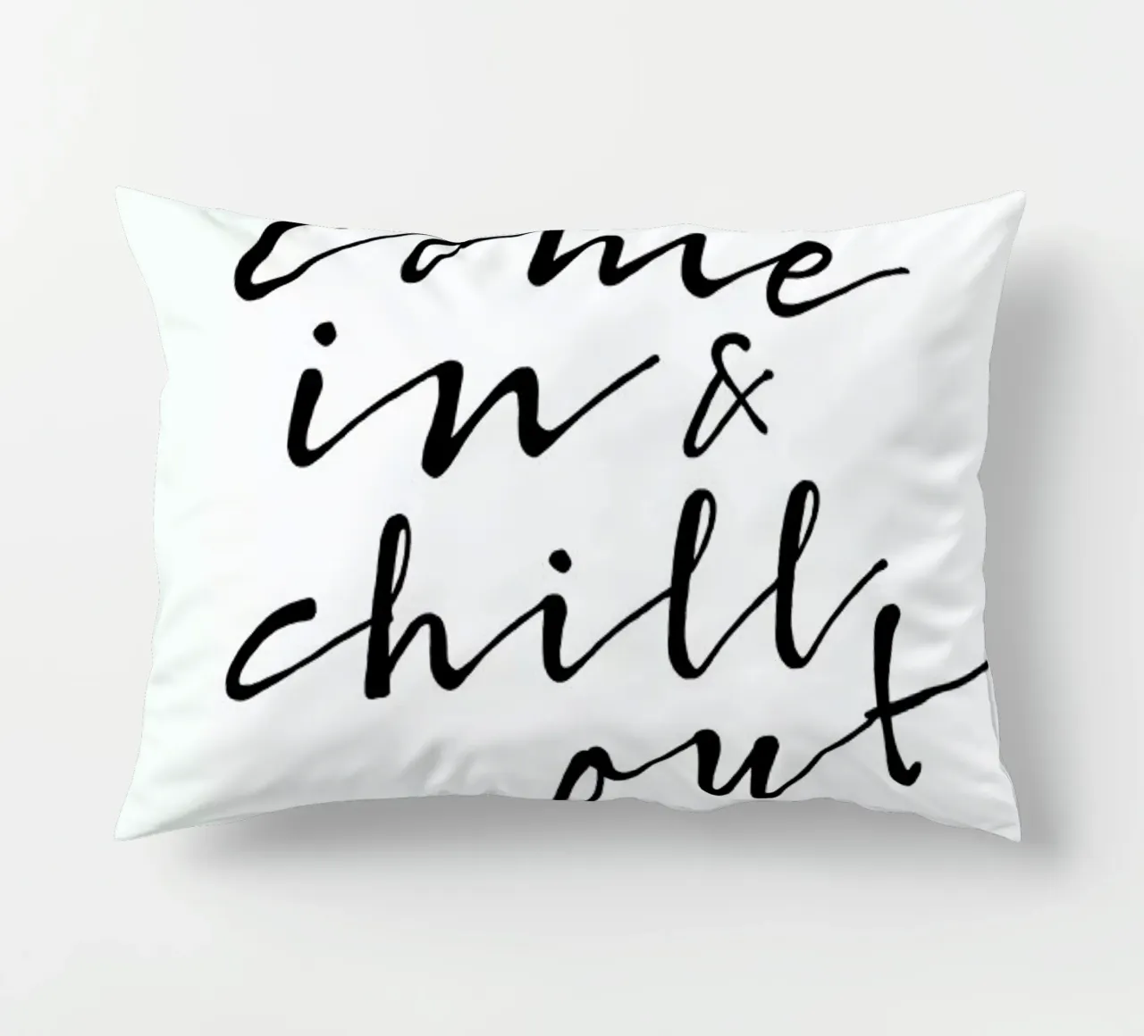 Chill Out decorative cushion by Amy & Kurt