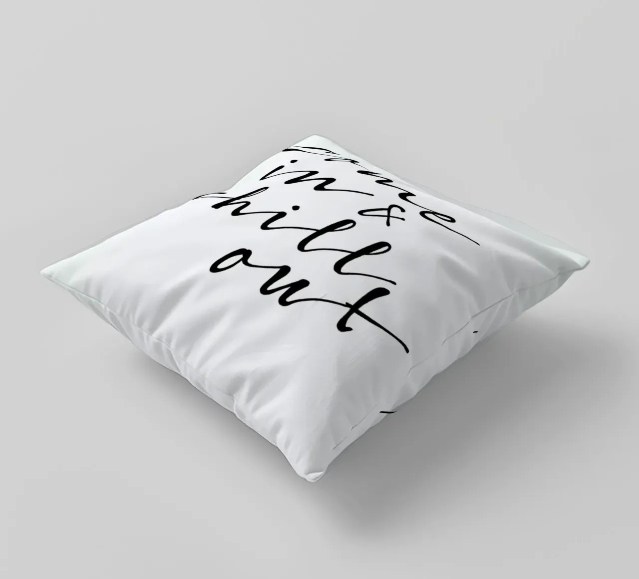 Chill Out decorative cushion by Amy & Kurt