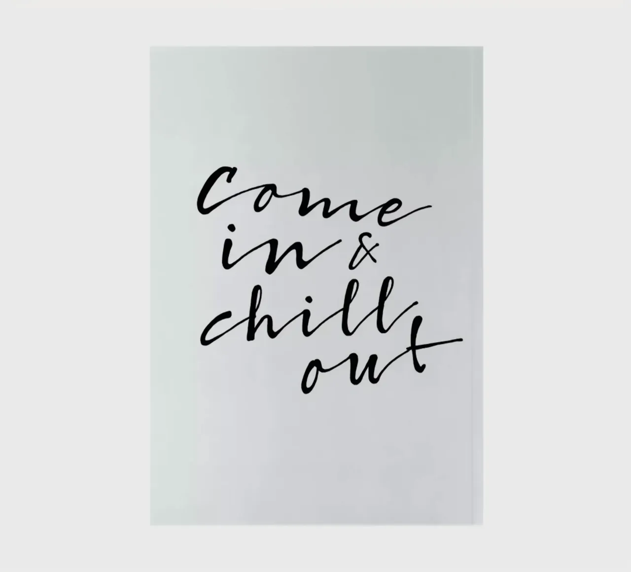 Chill Out notebook by Amy & Kurt