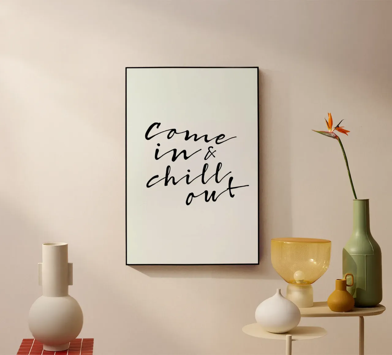 Chill Out plexiglass da Amy & Kurt