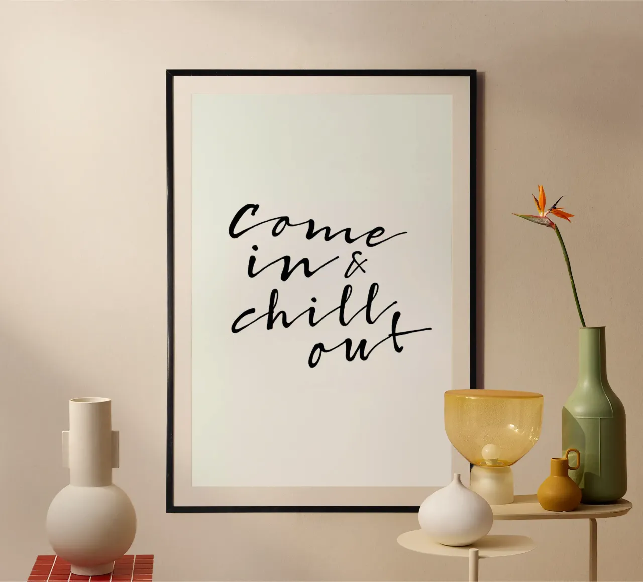 Chill Out poster van Amy & Kurt