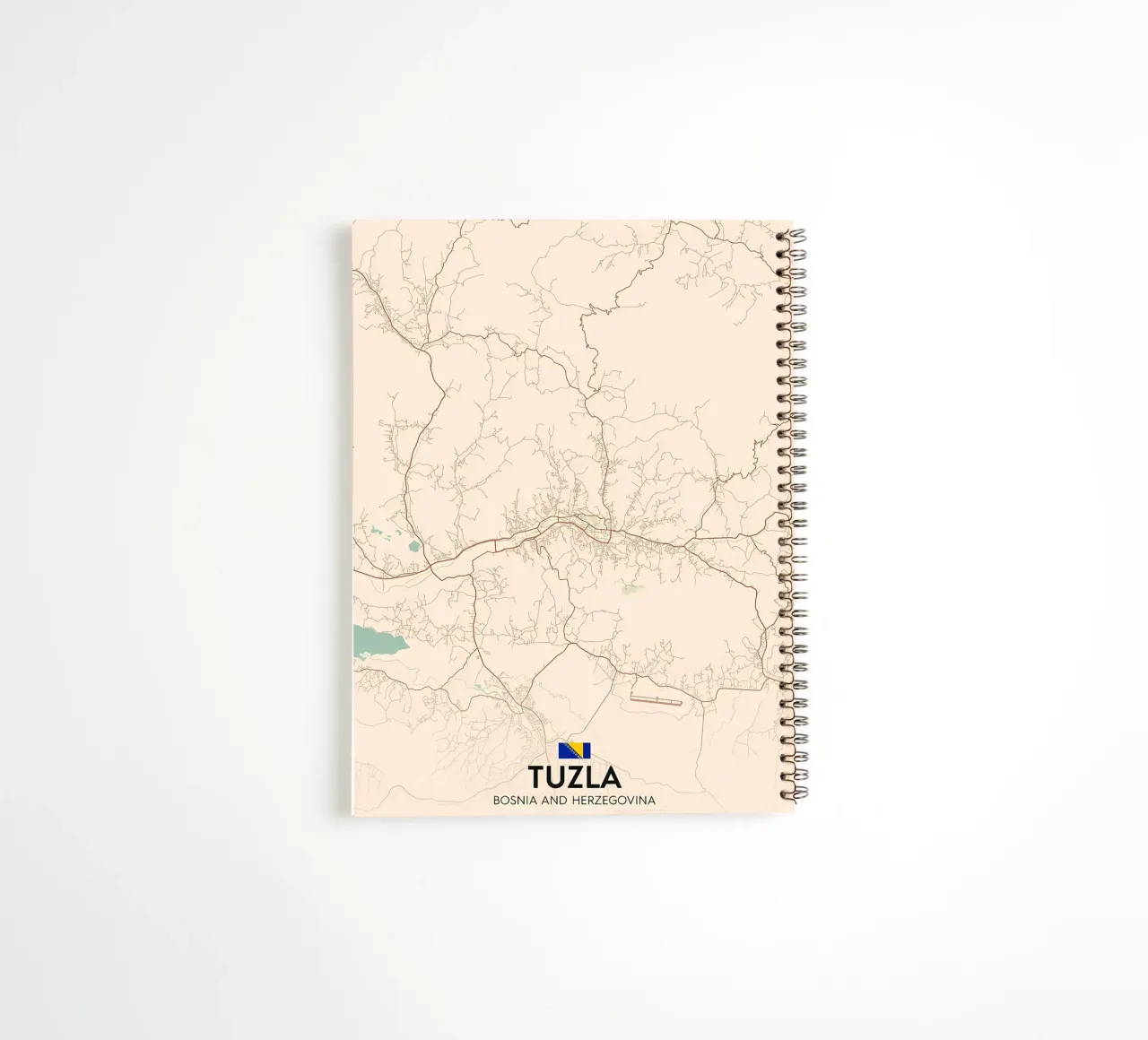 Tuzla BA spiral notebook by Jacob W MICKELSON