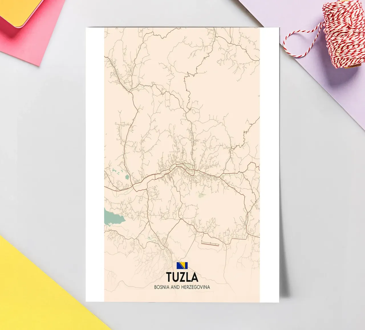 Tuzla BA sticker sheet by Jacob W MICKELSON