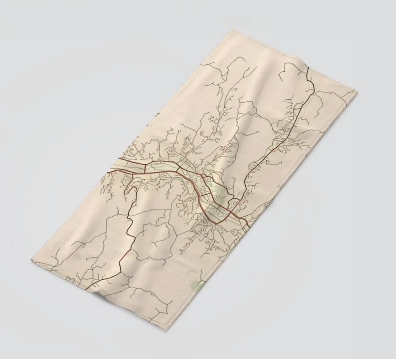 Tuzla BA beach towel by Jacob W MICKELSON