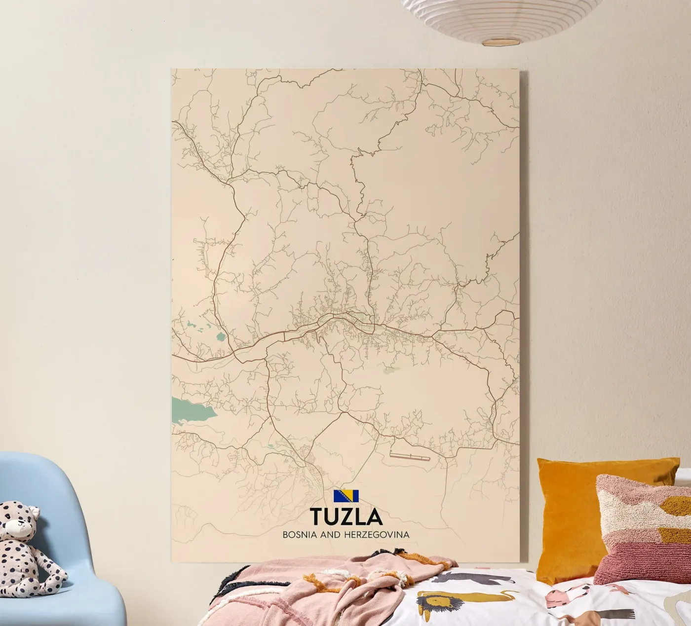 Tuzla BA acryl van Jacob W MICKELSON