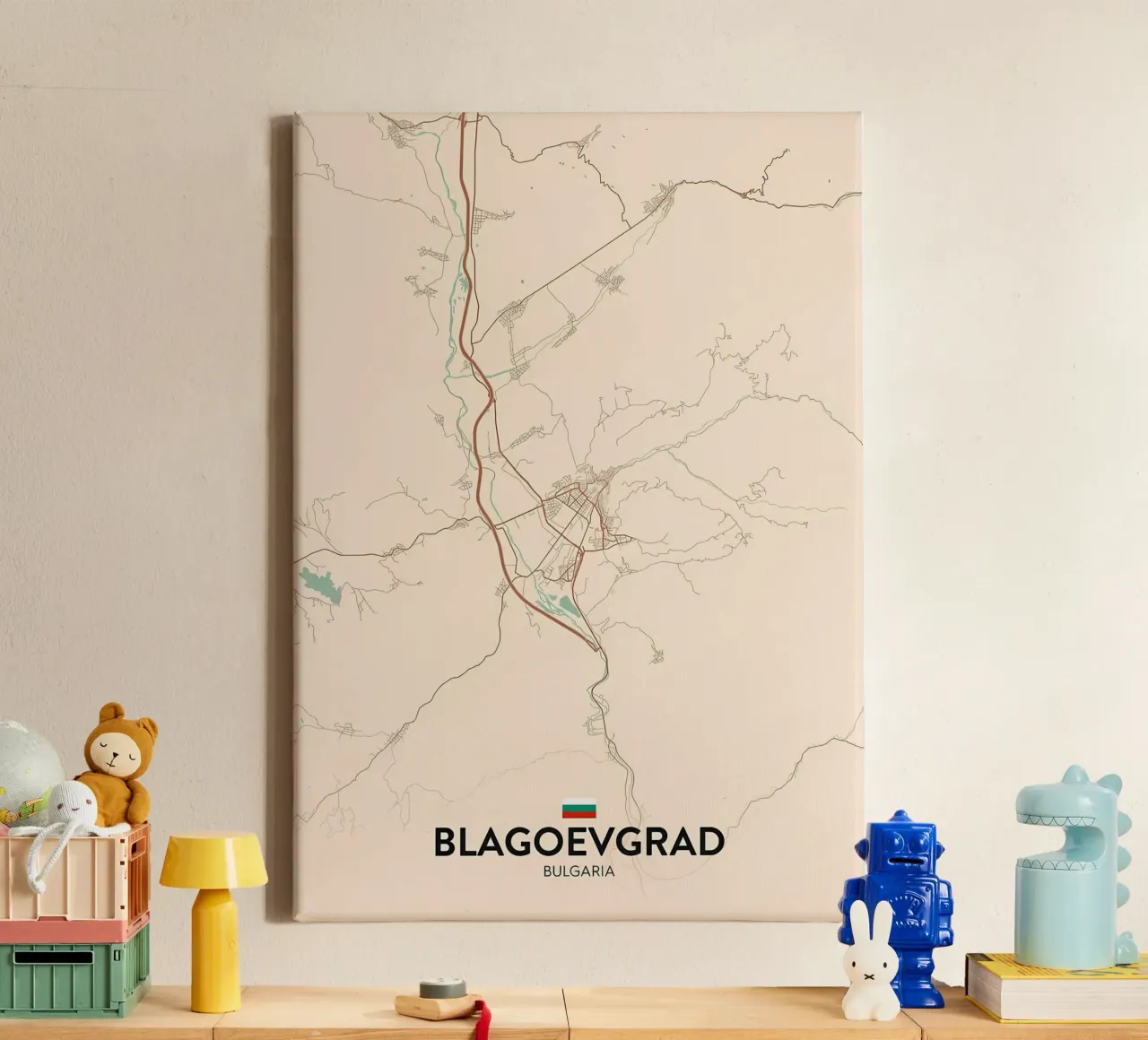 Blagoevgrad BG tela con Cornice a cassetta da Jacob W MICKELSON