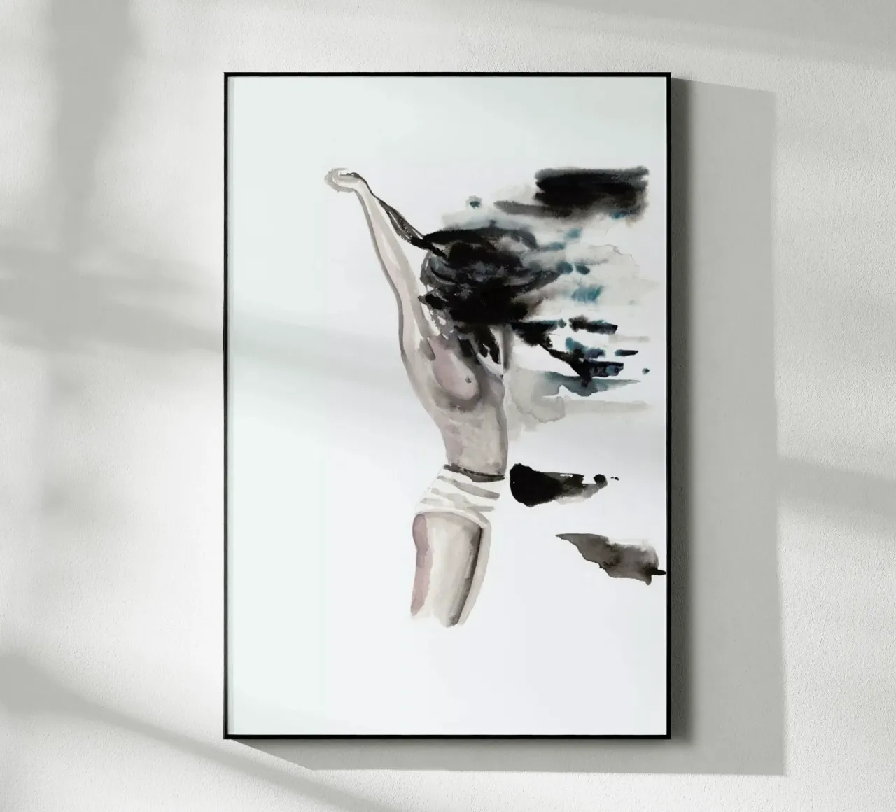 She is the High Tide acrylic glass by Victoria Verbaan