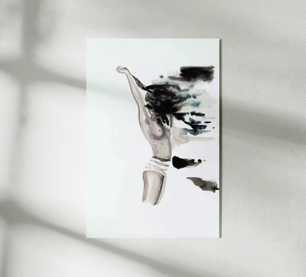 She is the High Tide acrylic glass by Victoria Verbaan