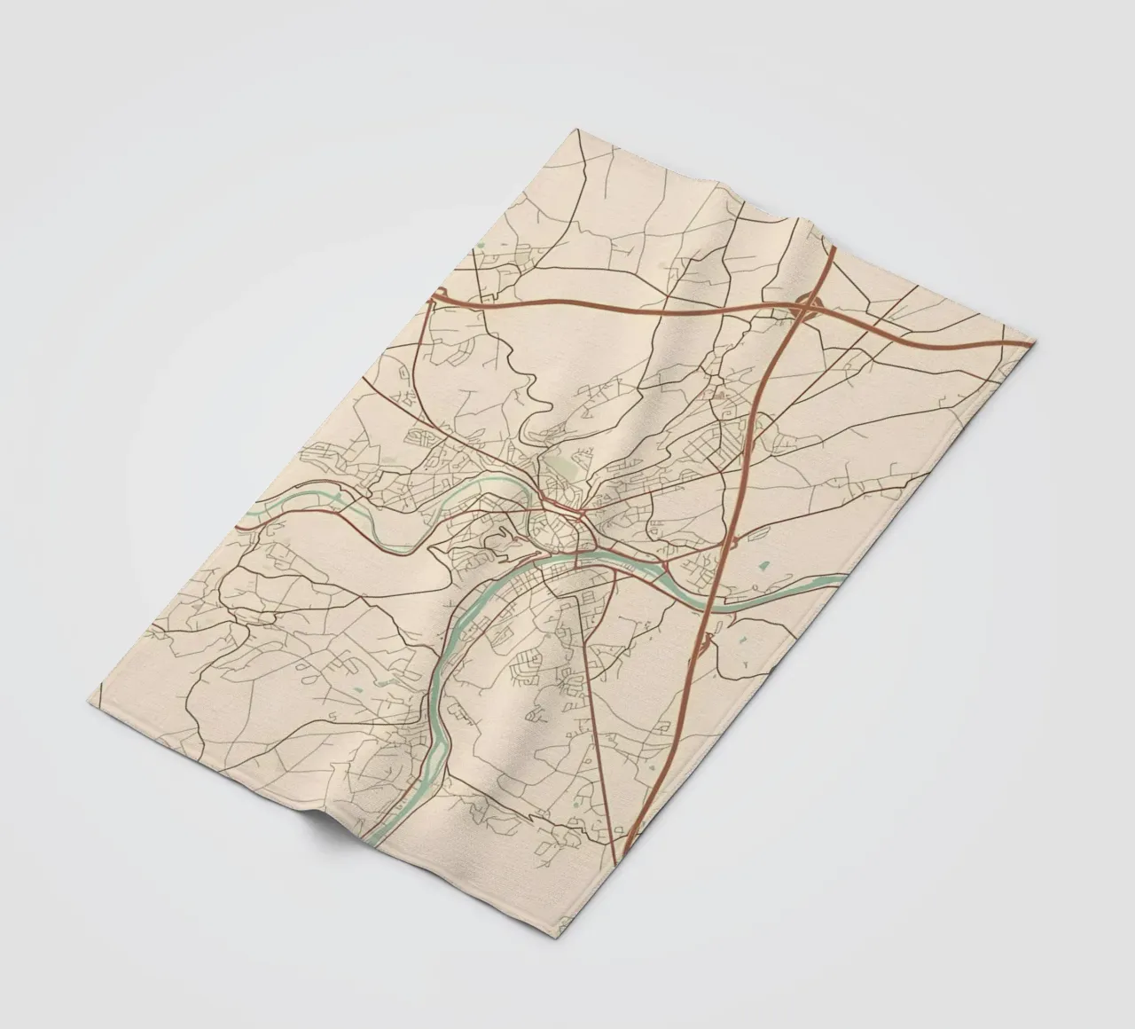 Namur BE fleece blanket by Jacob W MICKELSON