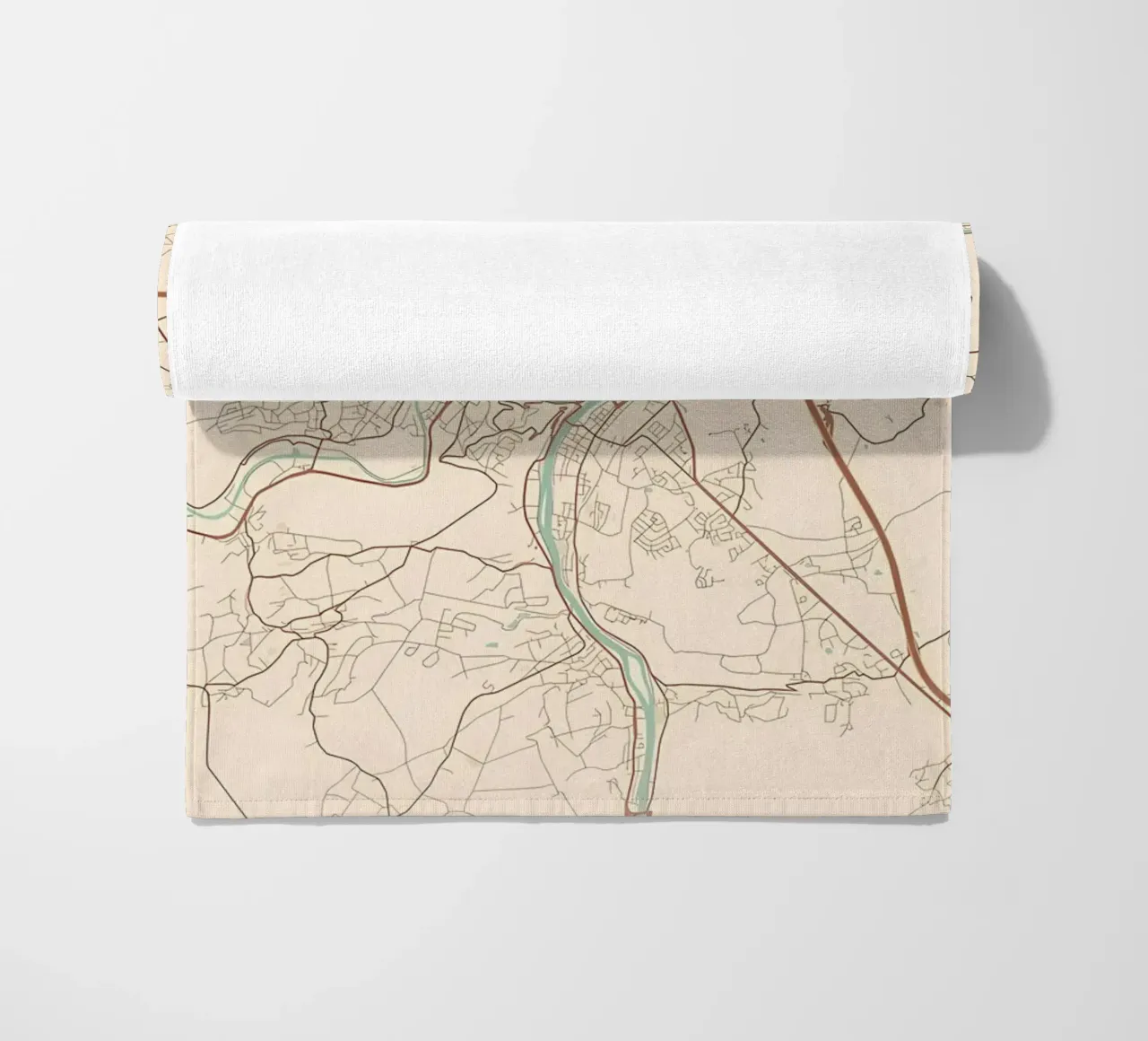 Namur BE beach towel by Jacob W MICKELSON