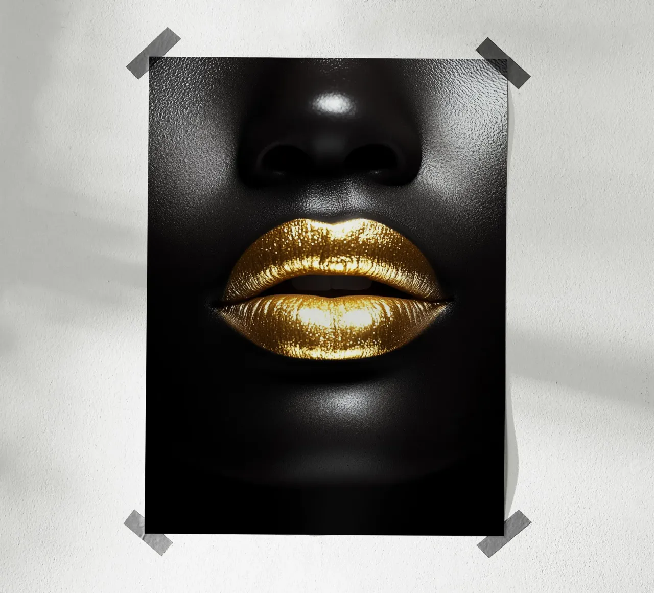 Golden kiss hahnemühle by Glitch & Glam