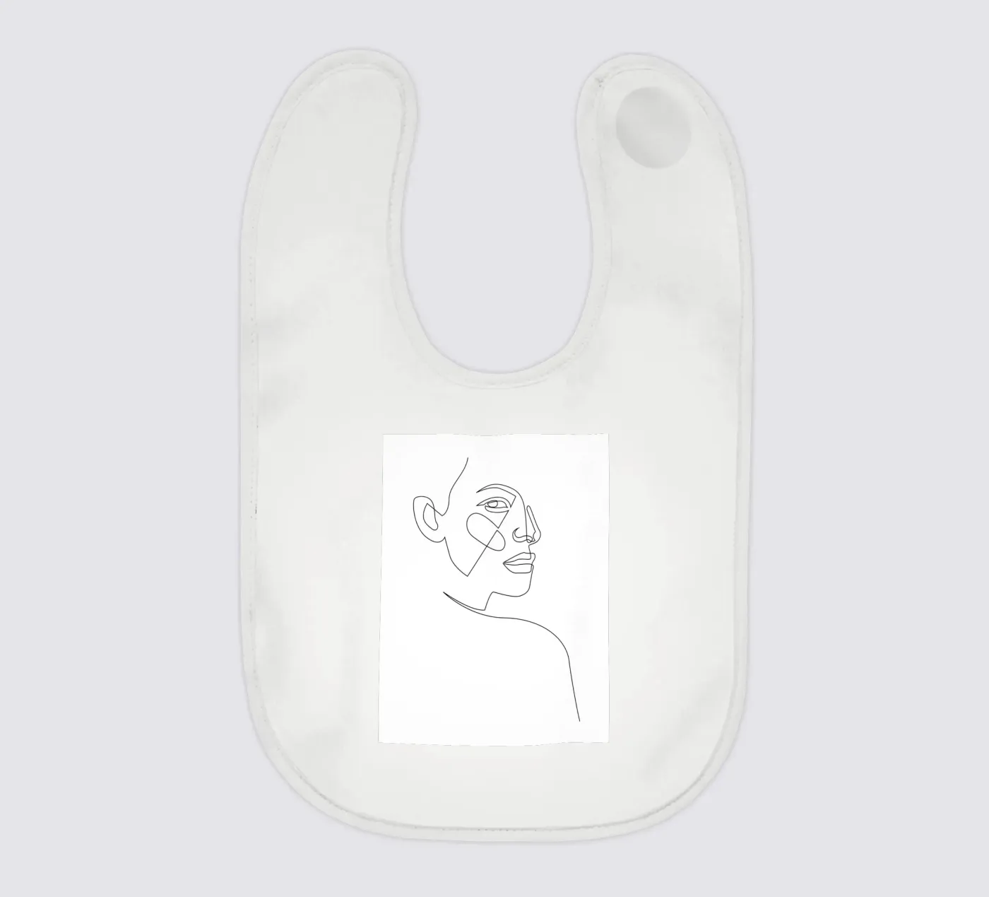 Lost baby bib by Addillum
