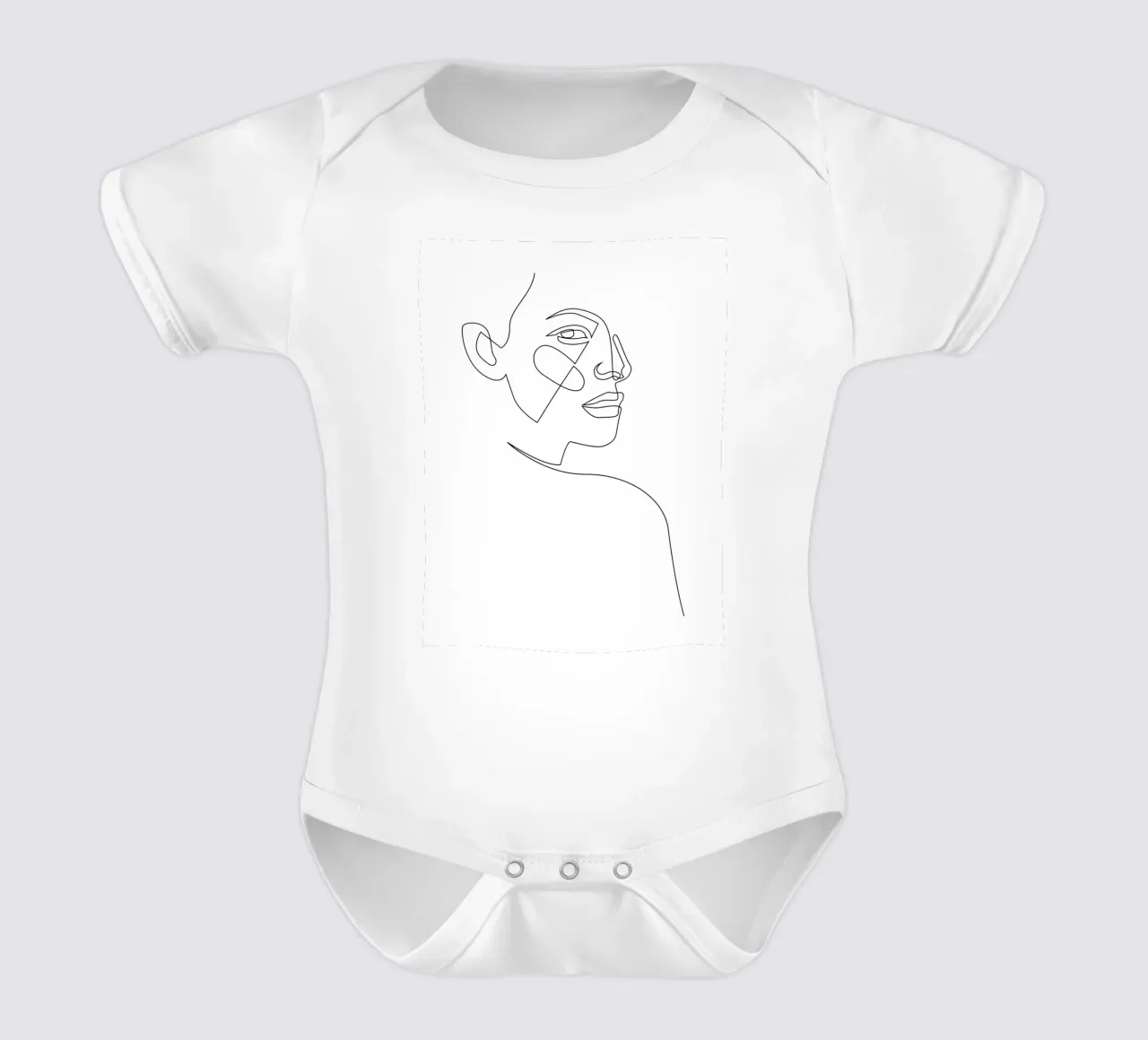 Perso body neonato maniche corte da Addillum