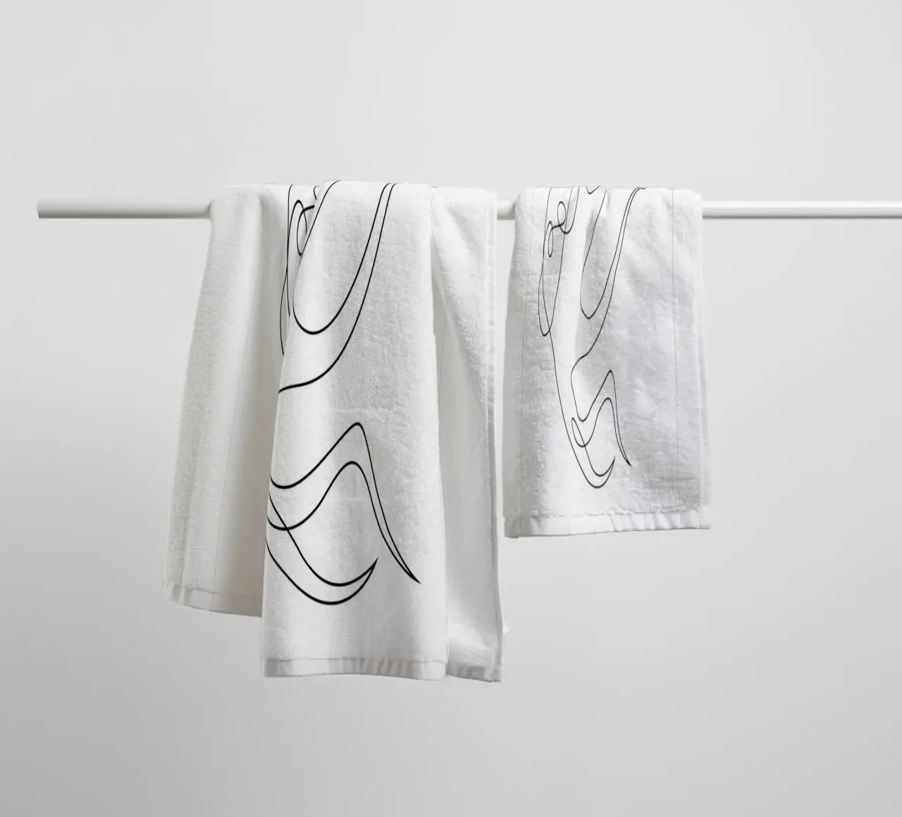 Octo Line asciugamano da bagno da Addillum