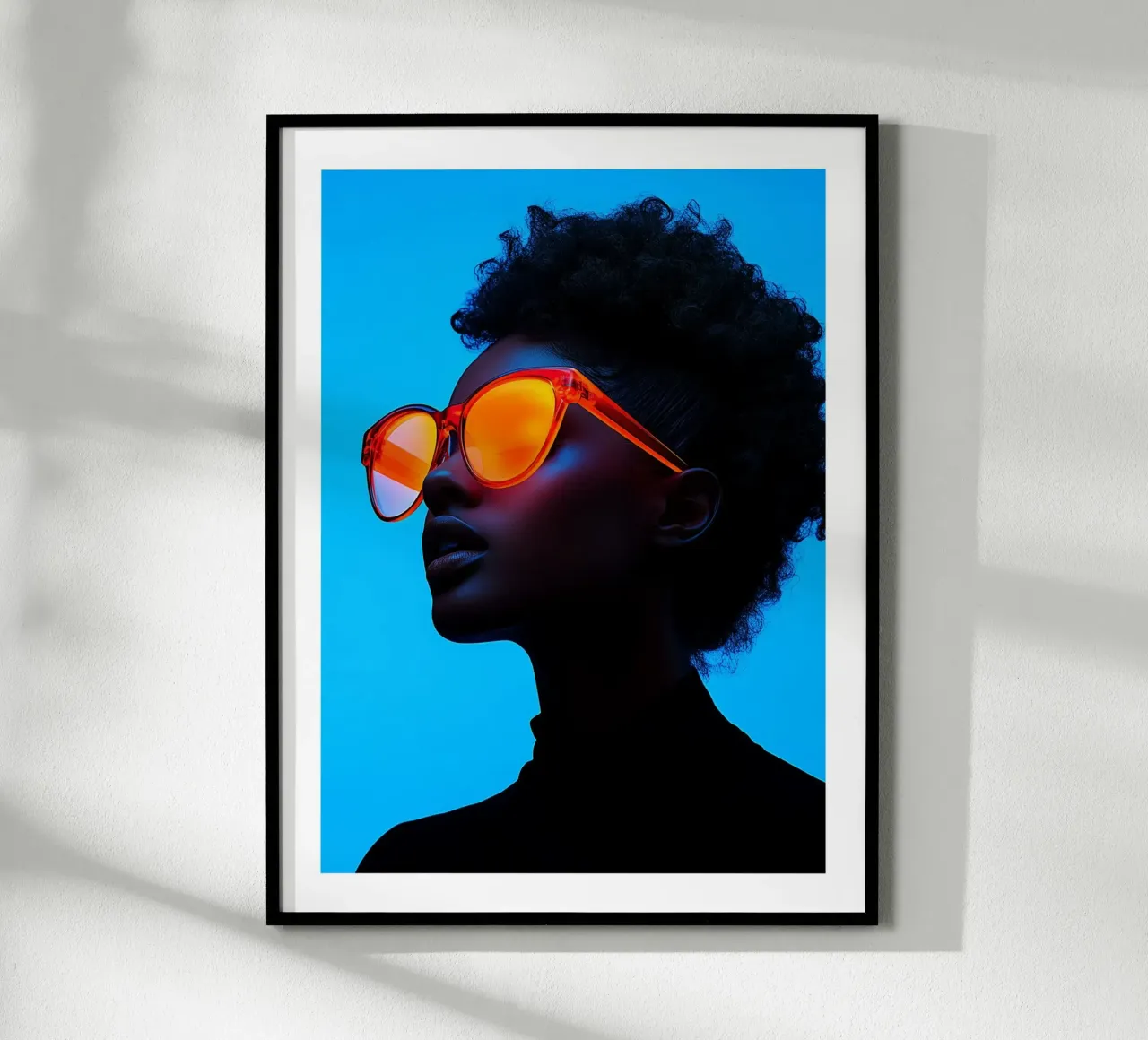 Bagliore al neon carta hahnemühle da Glitch & Glam