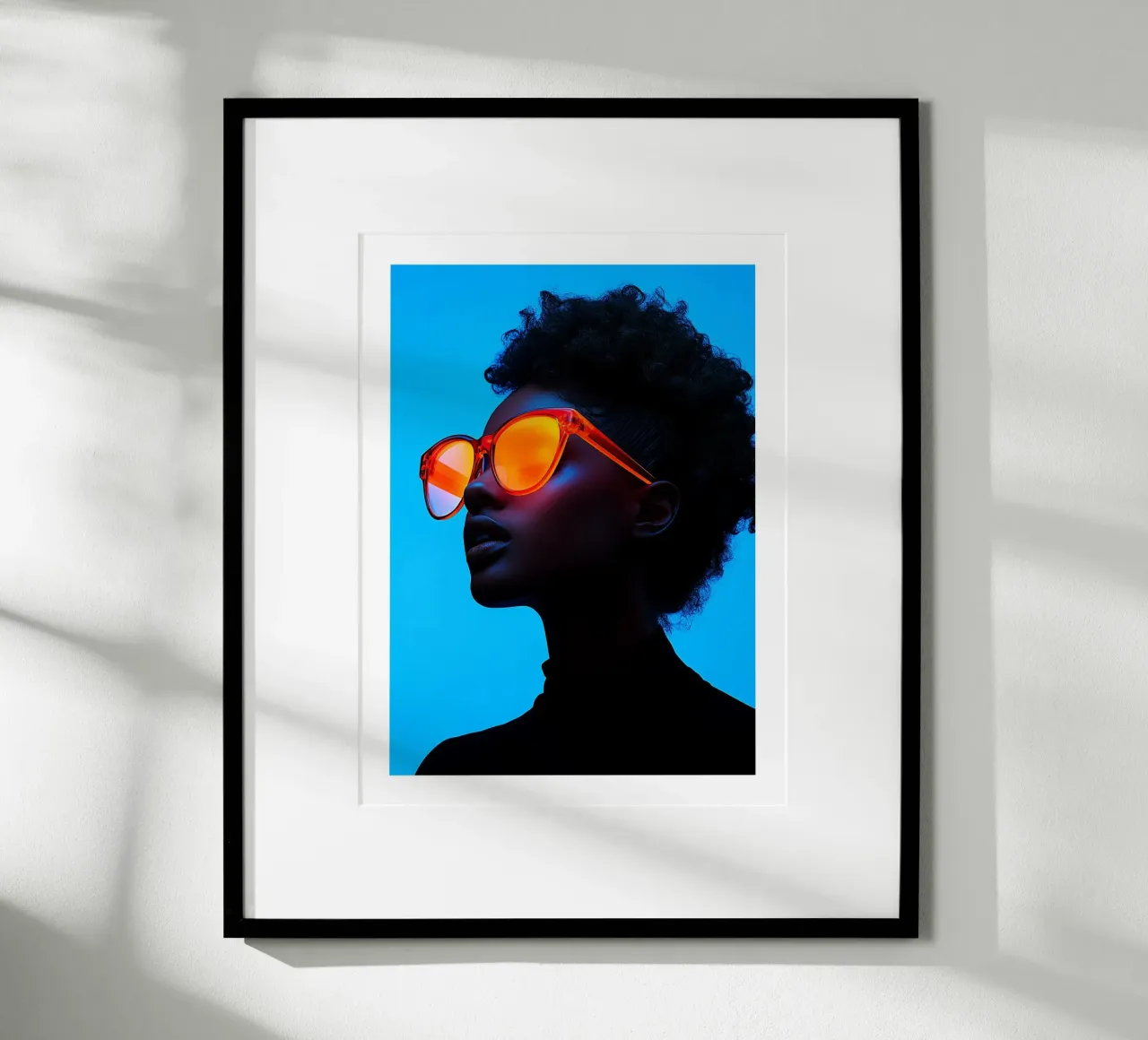 Bagliore al neon carta hahnemühle da Glitch & Glam