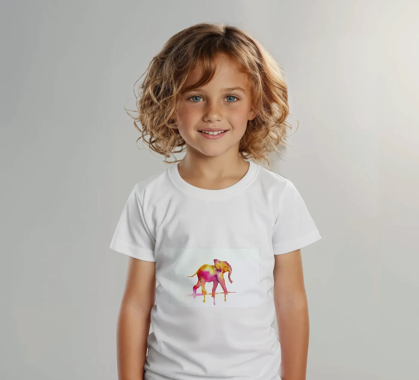 Elephant t-shirt bambini da Larissa van der Laan