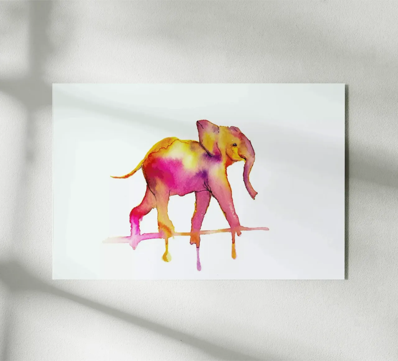 Elephant plexiglass da Larissa van der Laan