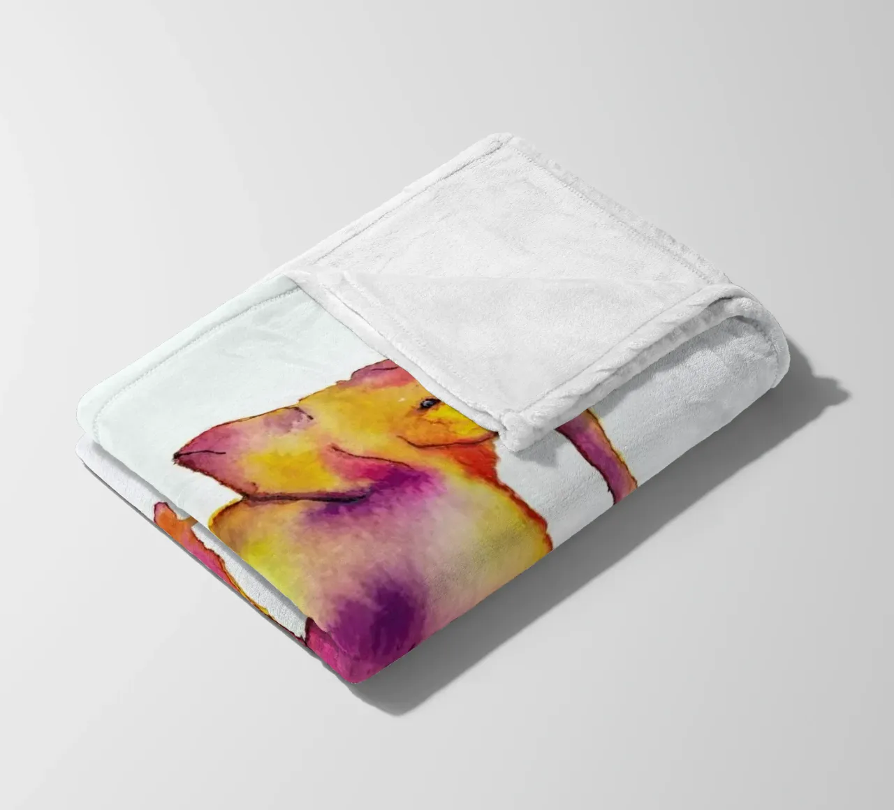 Elephant Fleecedecke von Larissa van der Laan