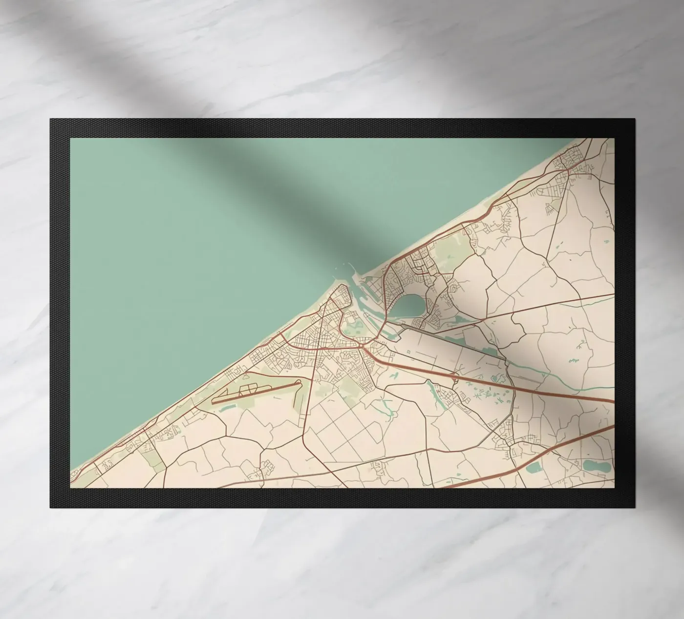 Ostend BE doormat by Jacob W MICKELSON