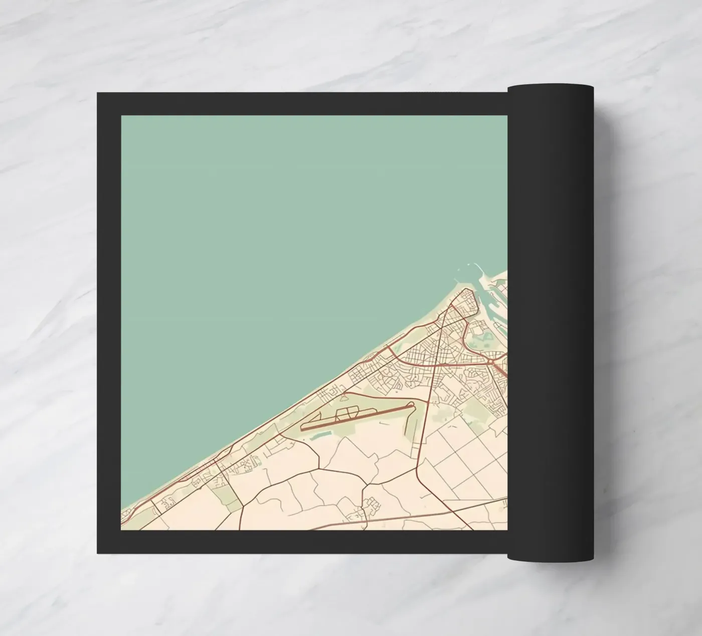 Ostend BE doormat by Jacob W MICKELSON