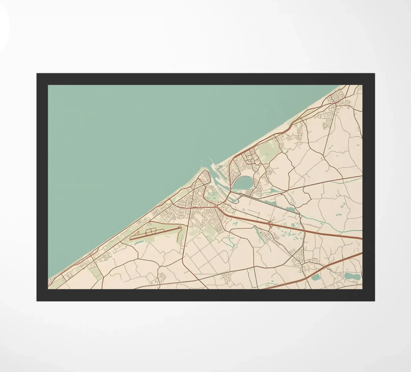 Ostend BE doormat by Jacob W MICKELSON