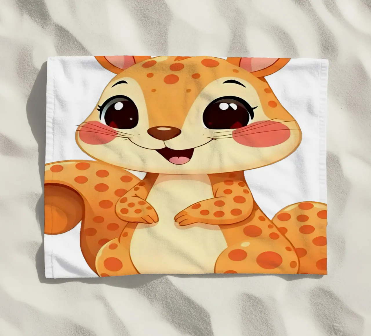 Scoiattolo_1 telo mare da Tierisch bunt by LK