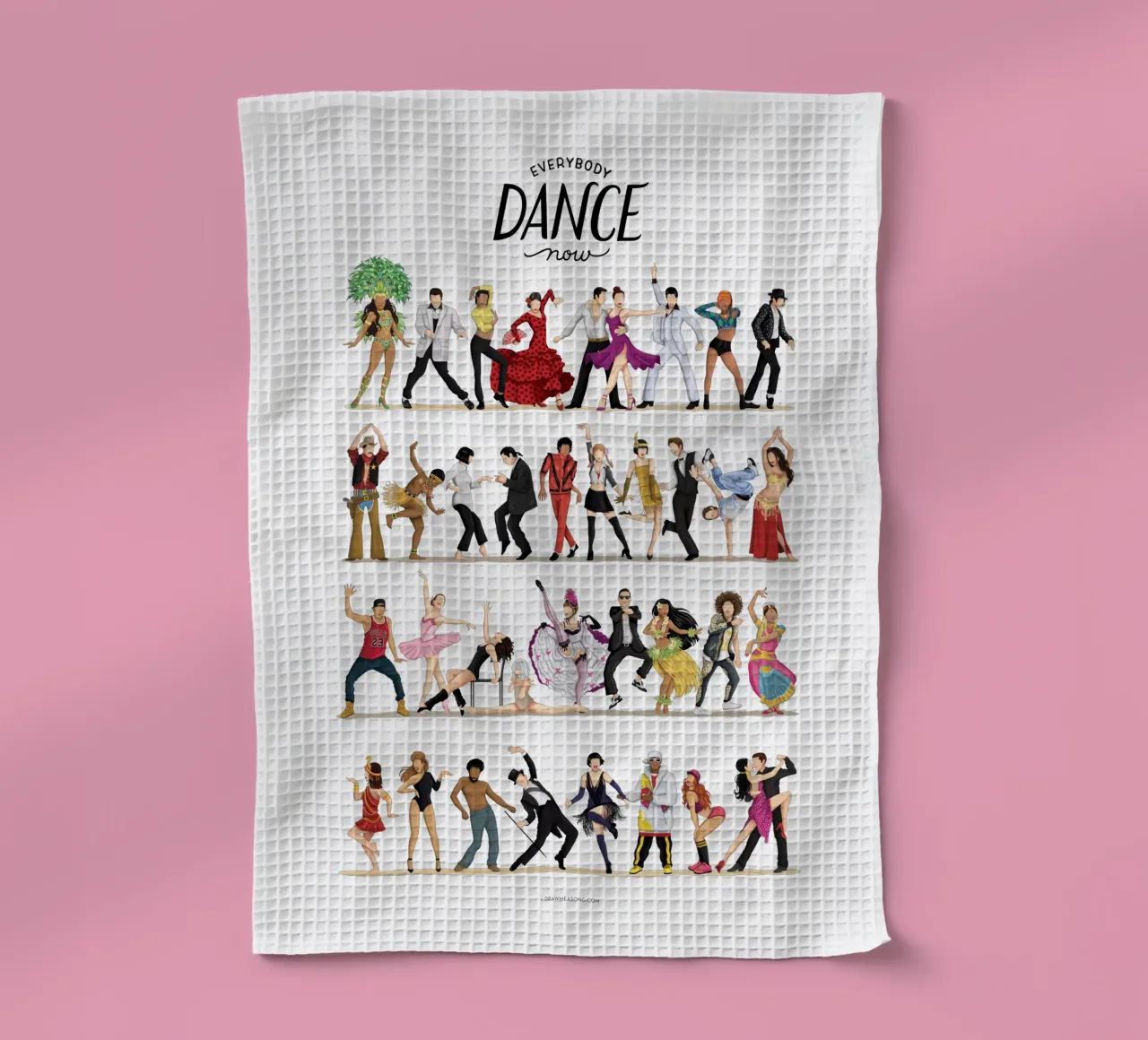 Everybody Dance Now theedoek van Nour Tohme