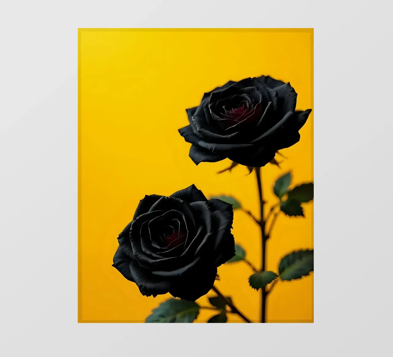 Rosa_nera_01 telo in pvc da Farb- und Blütenzauber by LK