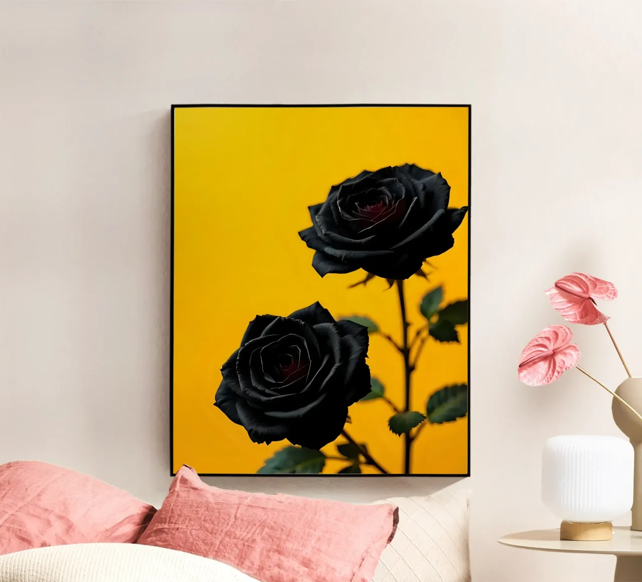 Rosa_nera_01 plexiglass da Farb- und Blütenzauber by LK