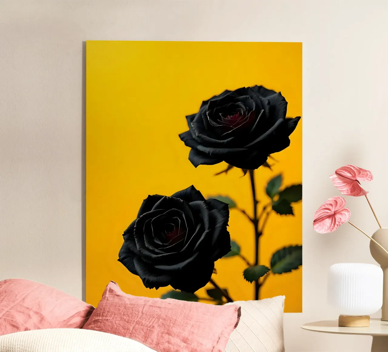 Rosa_nera_01 plexiglass da Farb- und Blütenzauber by LK