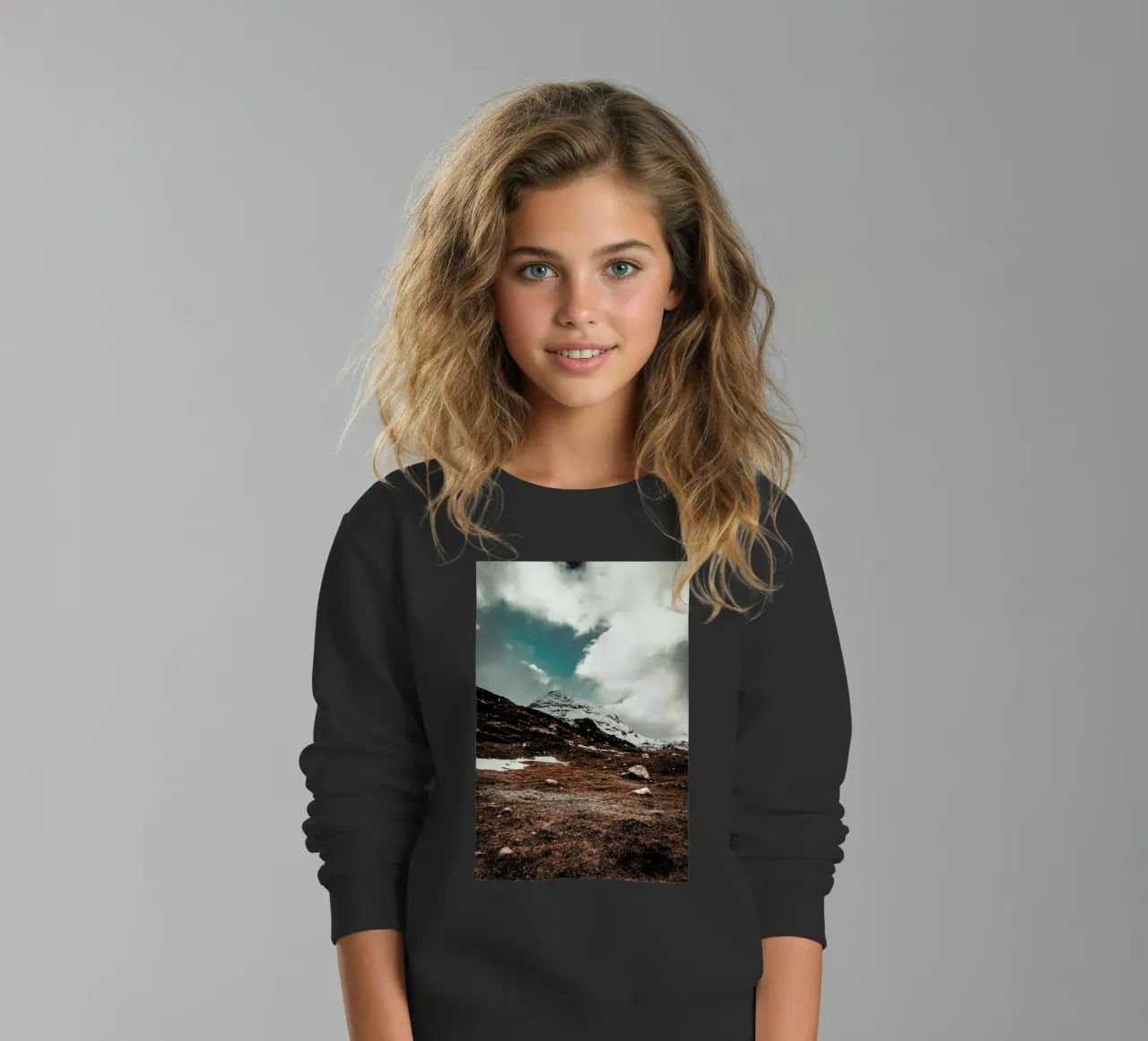 Clouding over by Pascal Brändle felpa bambino da EyeEm Mobile GmbH