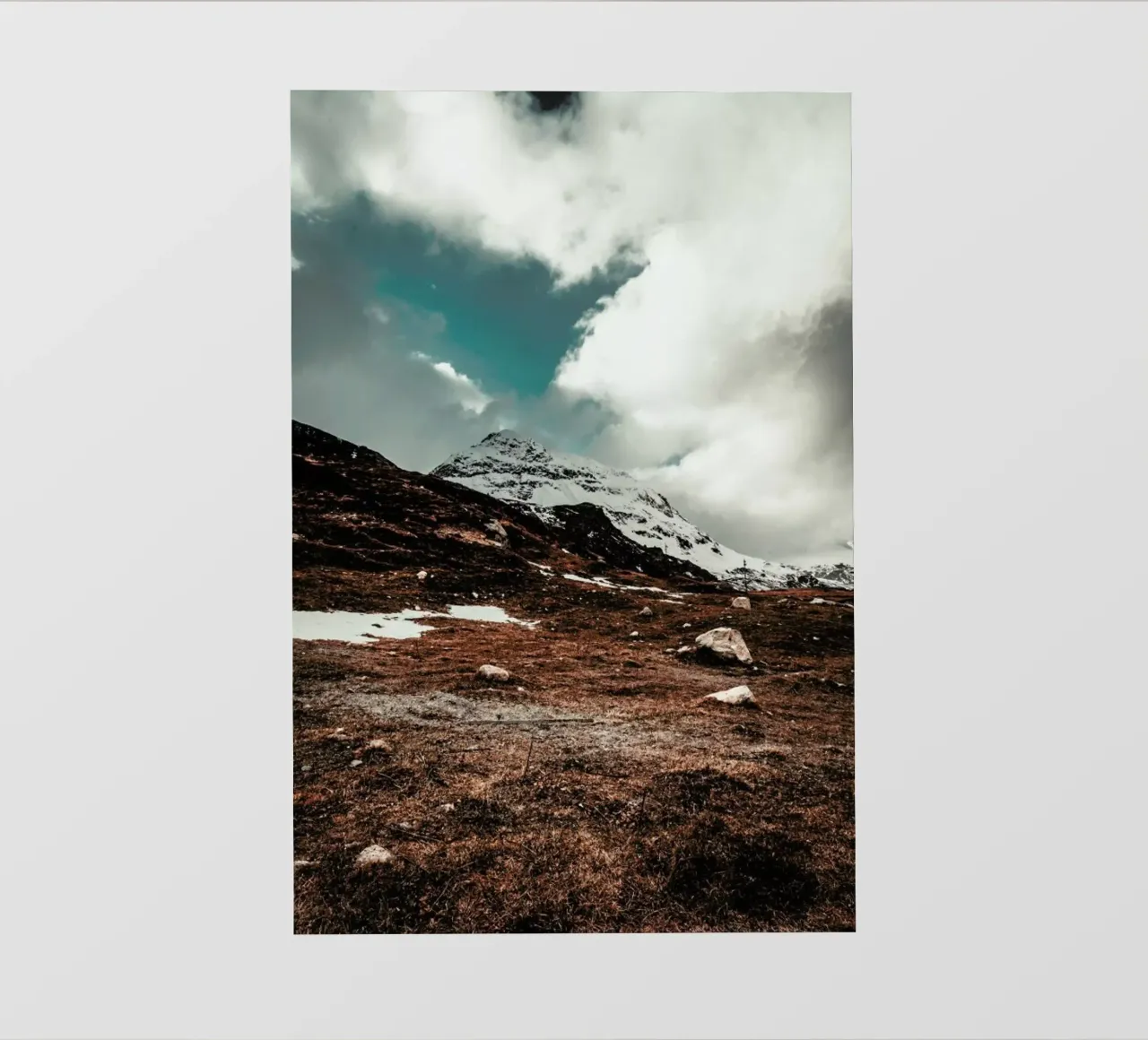 Clouding over by Pascal Brändle PVC Plane von EyeEm Mobile GmbH