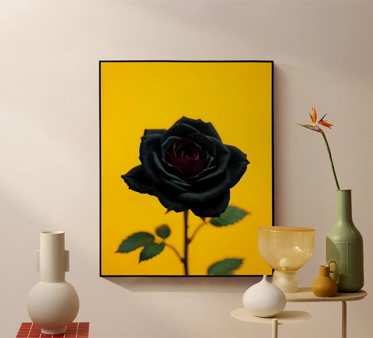 Rosa_nera_03 plexiglass da Farb- und Blütenzauber by LK