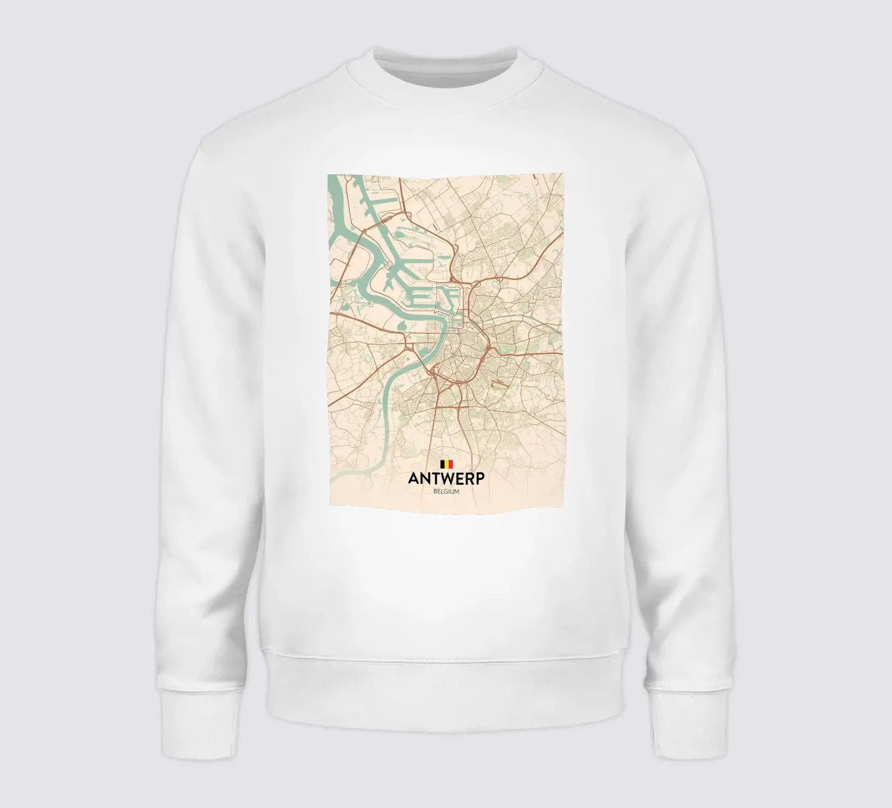 Antwerp BE sweatshirt by Jacob W MICKELSON