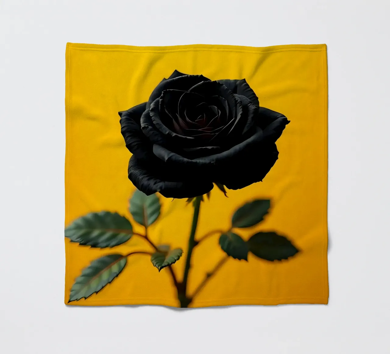 Rosa_nera_04 coperta in pile da Farb- und Blütenzauber by LK