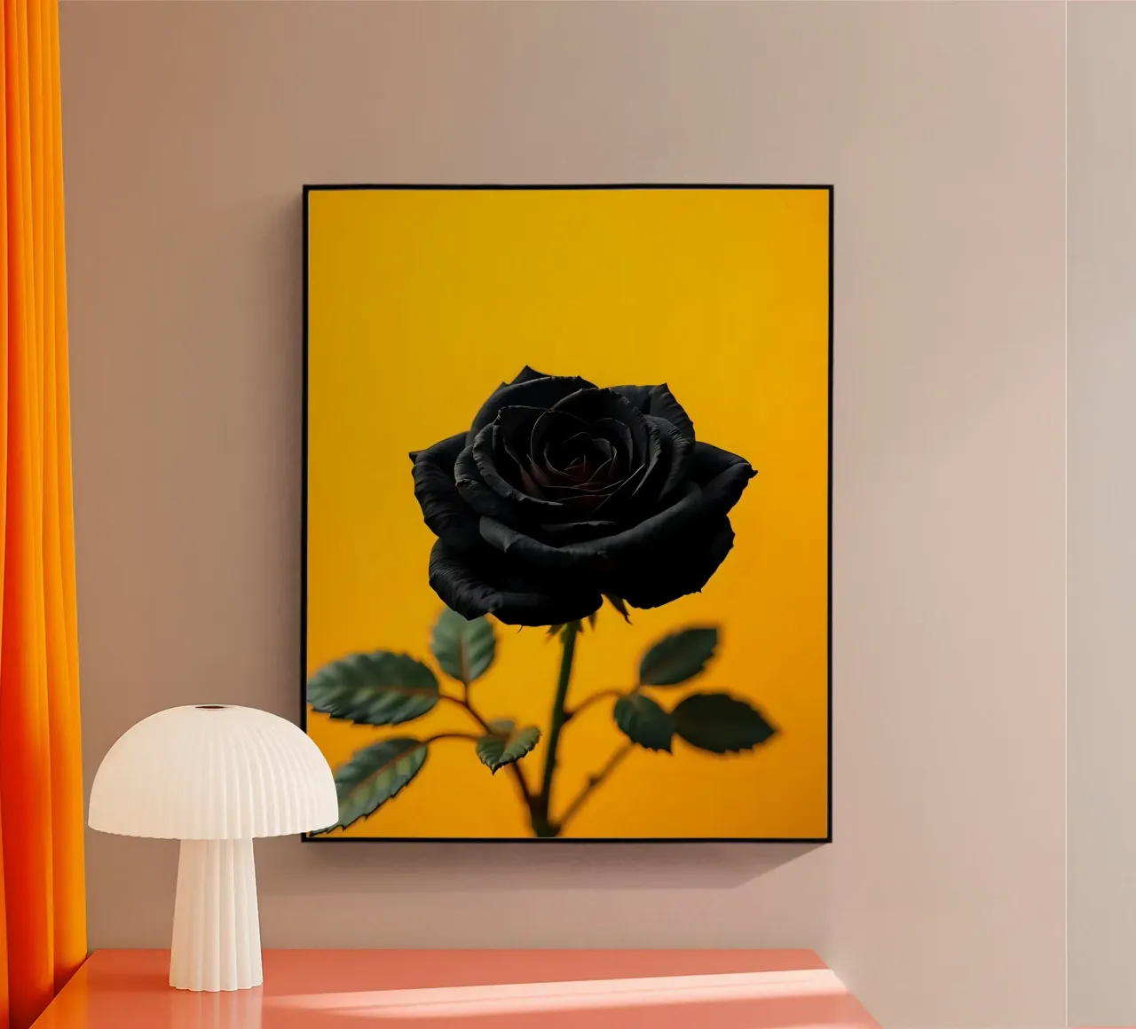 Rosa_nera_04 plexiglass da Farb- und Blütenzauber by LK