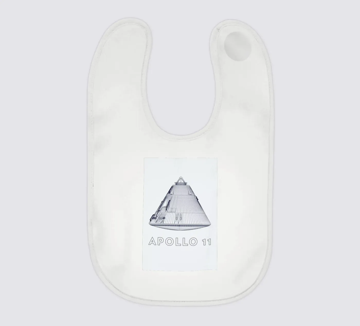Apollo 11 3 Babylätzchen von Marc Schulthess