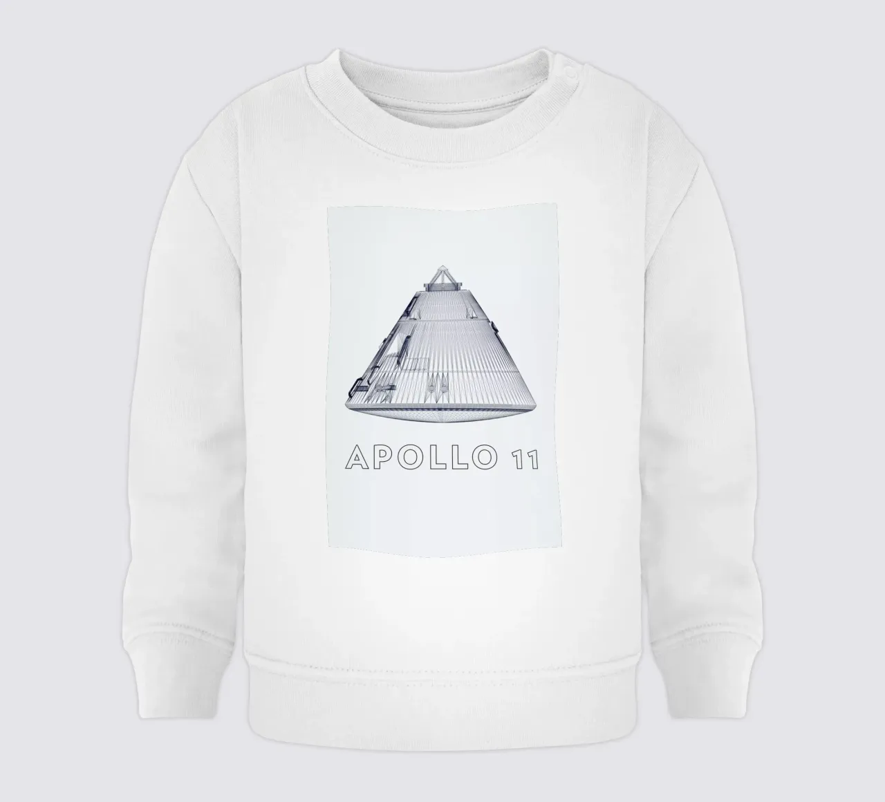 Apollo 11 3 felpa neonato da Marc Schulthess