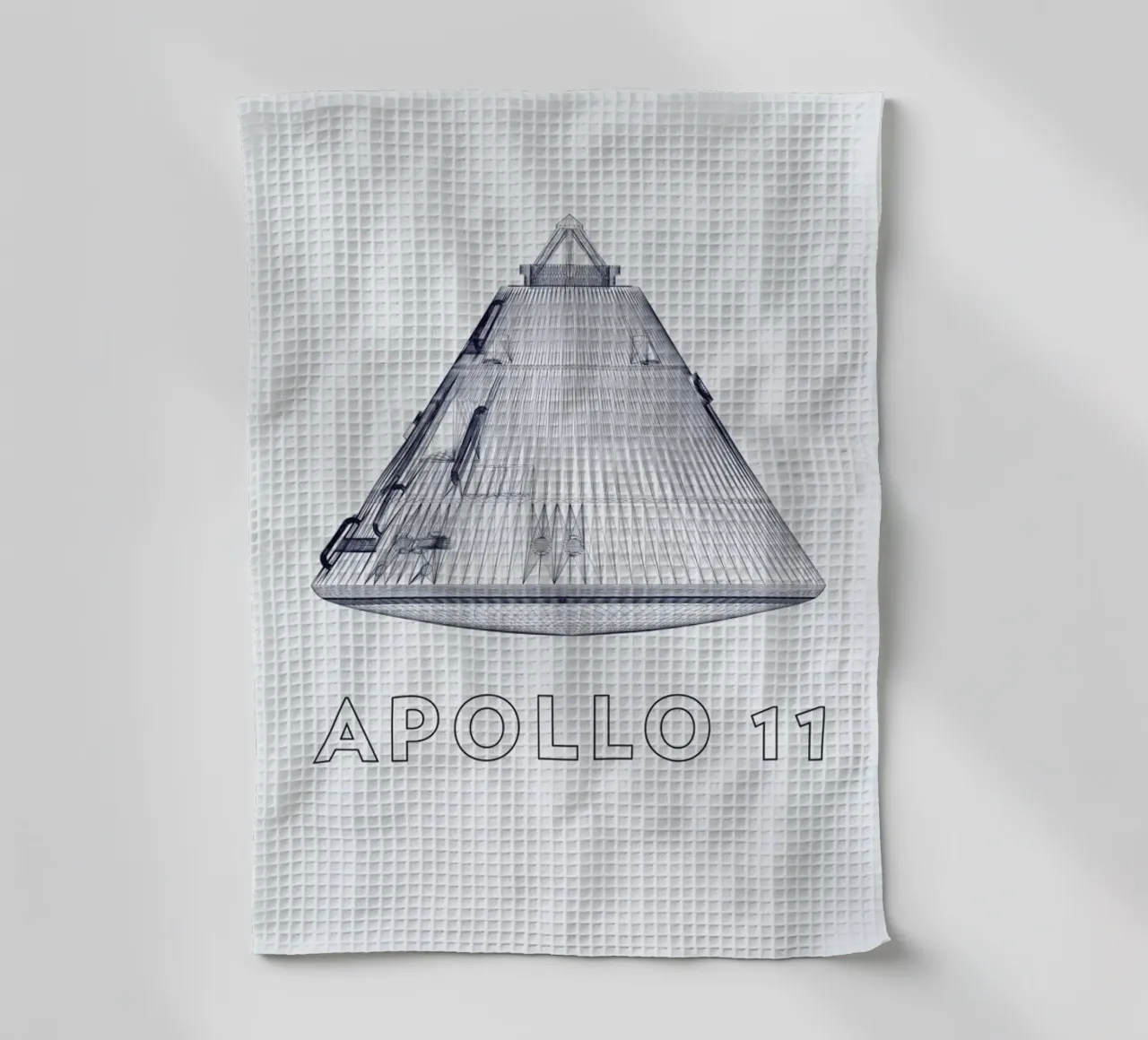 Apollo 11 3 canovaccio da cucina da Marc Schulthess