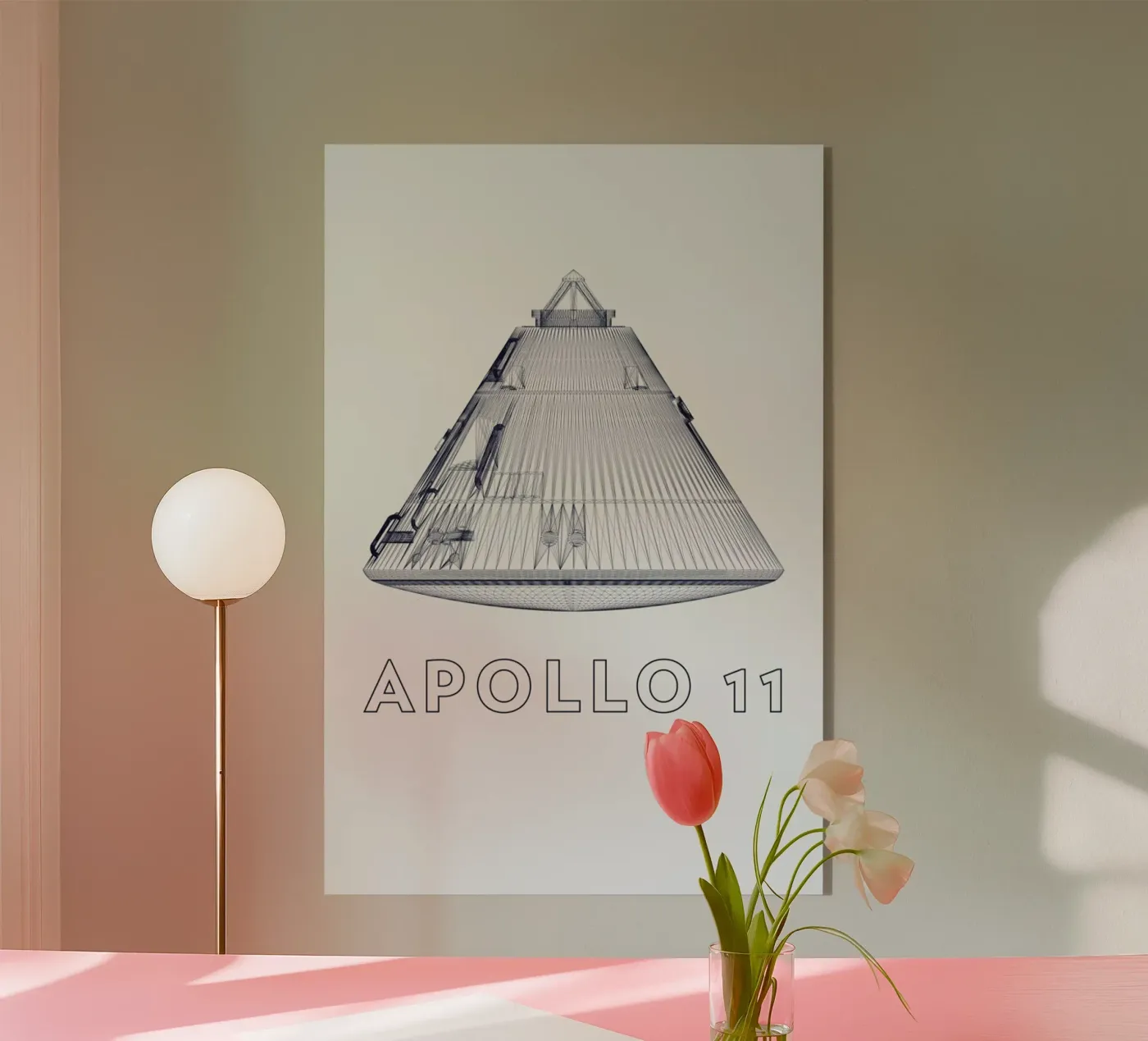 Apollo 11 3 Acryl-Glas von Marc Schulthess
