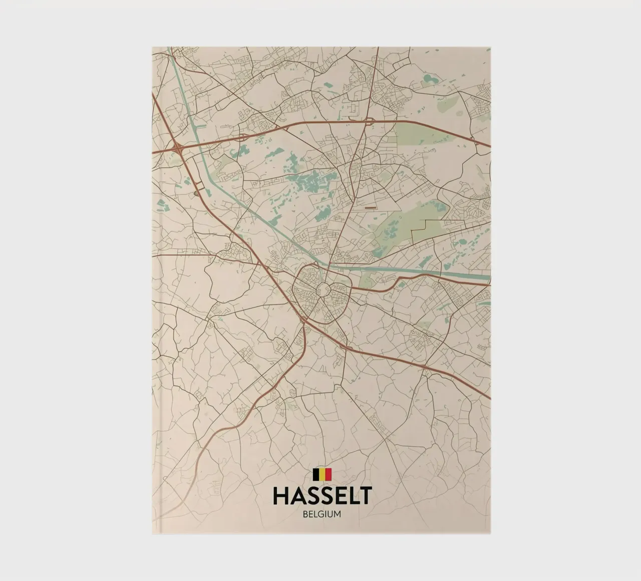 Hasselt BE notebook by Jacob W MICKELSON