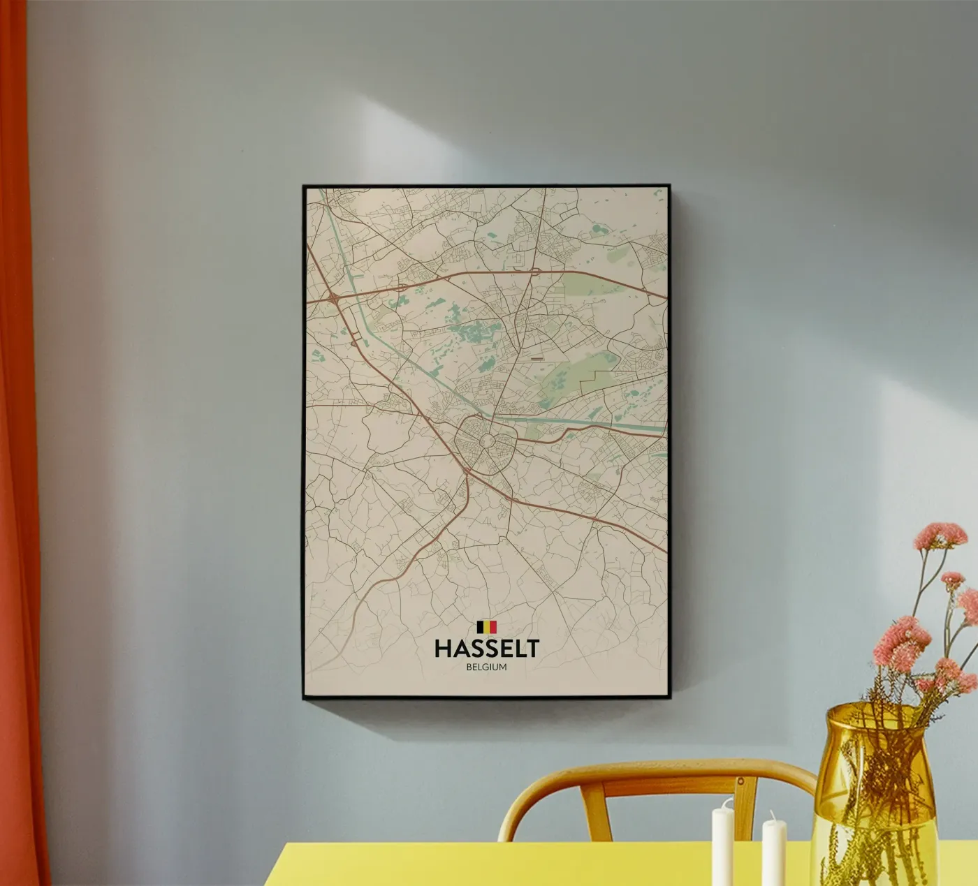 Hasselt BE Acryl-Glas von Jacob W MICKELSON