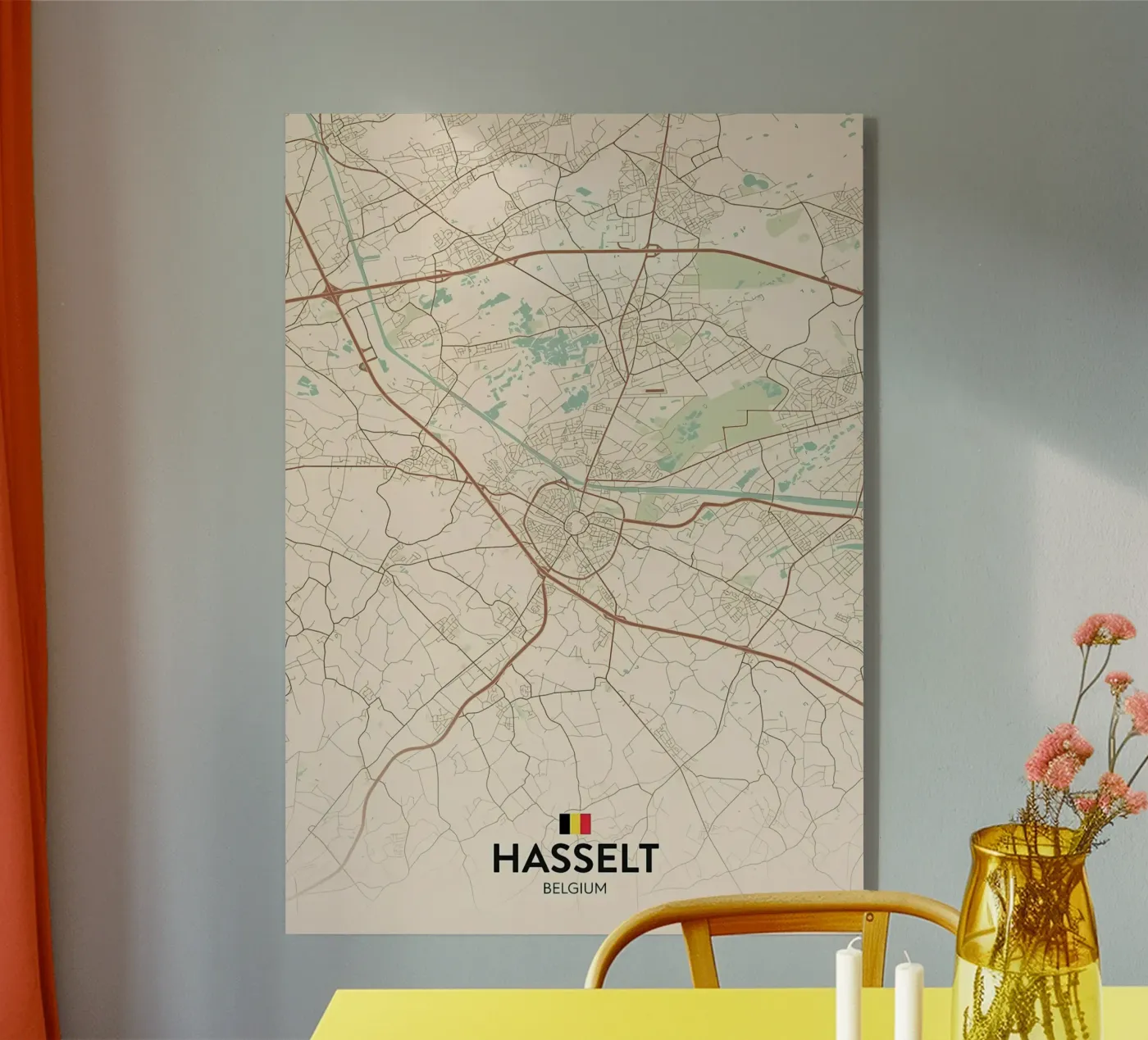 Hasselt BE Acryl-Glas von Jacob W MICKELSON
