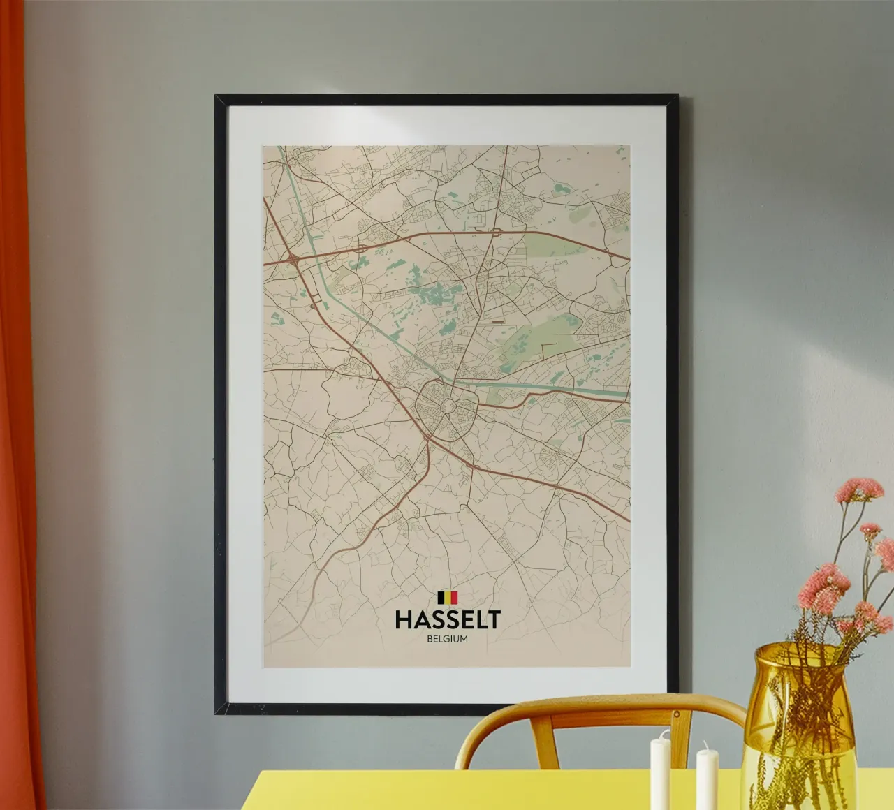 Hasselt BE poster da Jacob W MICKELSON